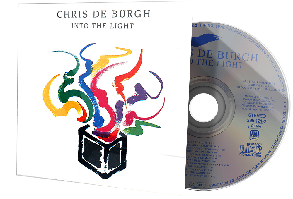 (CD)Into the Light／Chris De Burgh Into The Light by Chris De Burgh CD 1986 A\u0026M Records Soft Rock Art Pop  75021512122 | eBay UK