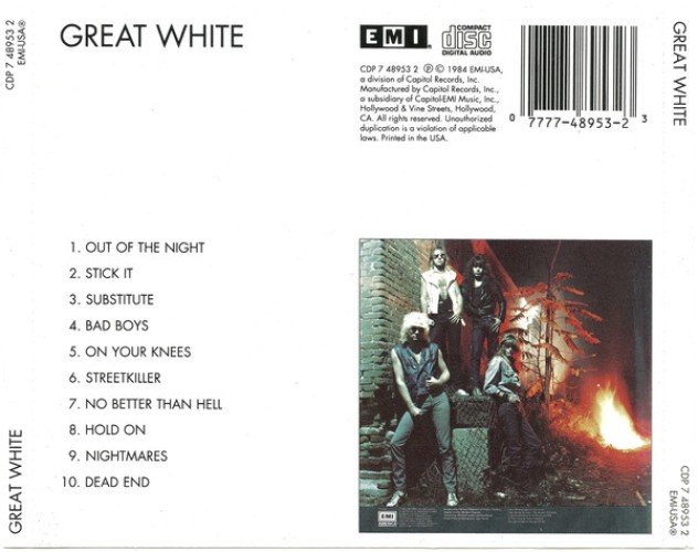 Album Back Cover