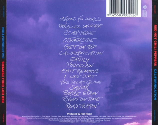 Album Back Cover