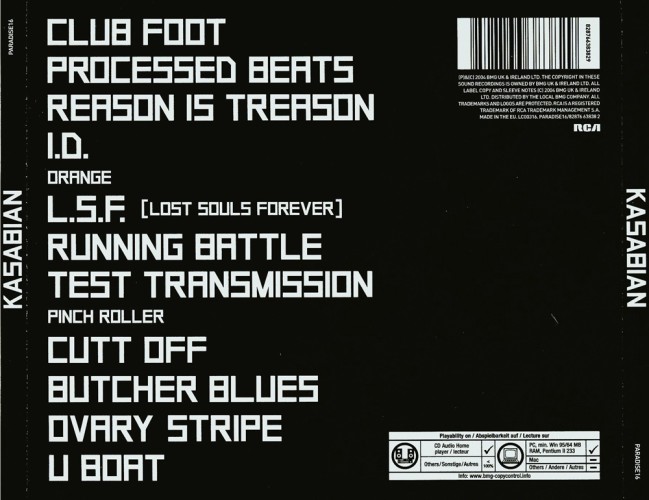 Album Back Cover