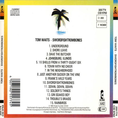 Album Back Cover