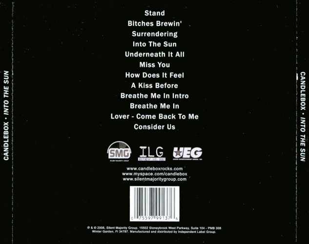 Album Back Cover