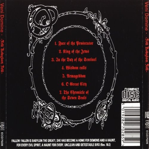 Album Back Cover
