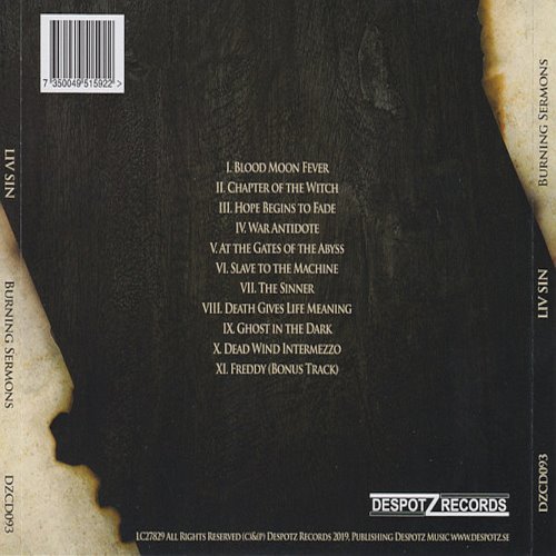 Album Back Cover