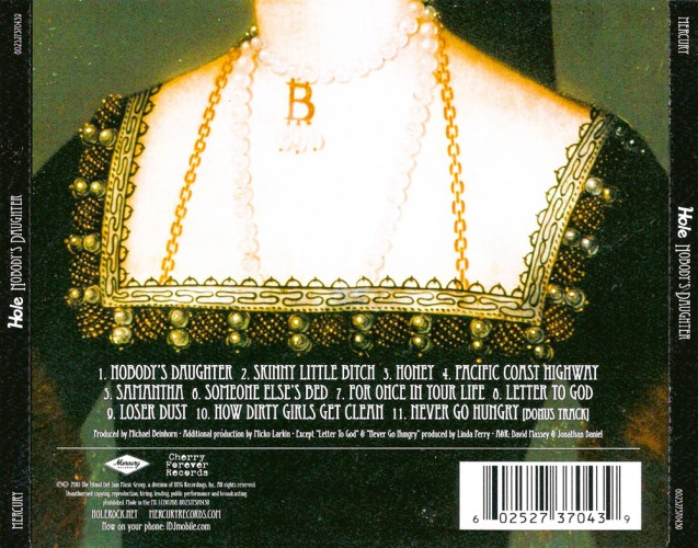 Album Back Cover