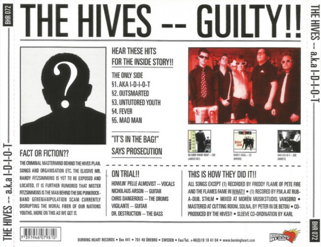 Album Back Cover