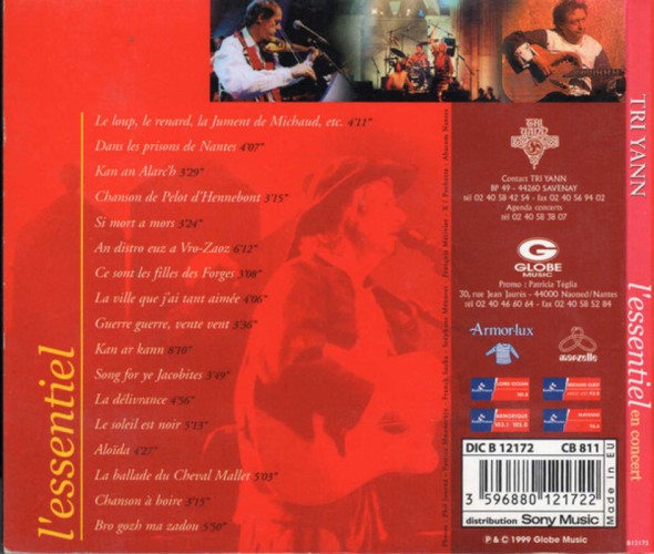 Album Back Cover