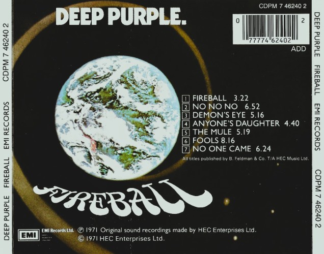 Album Back Cover