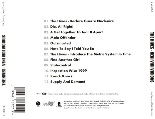 Album Back Cover