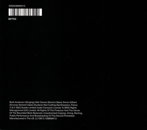 Album Back Cover