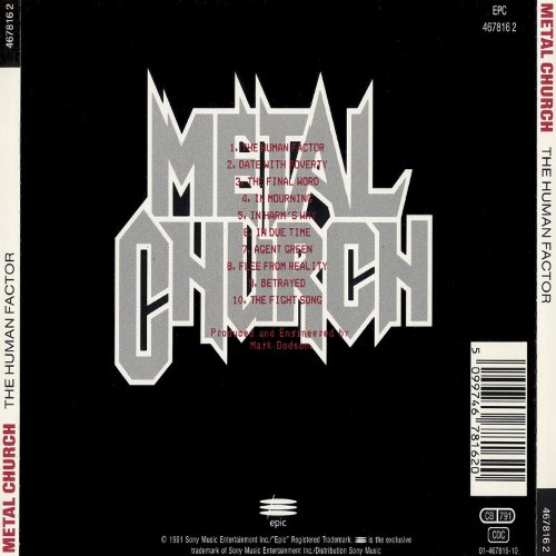 Album Back Cover