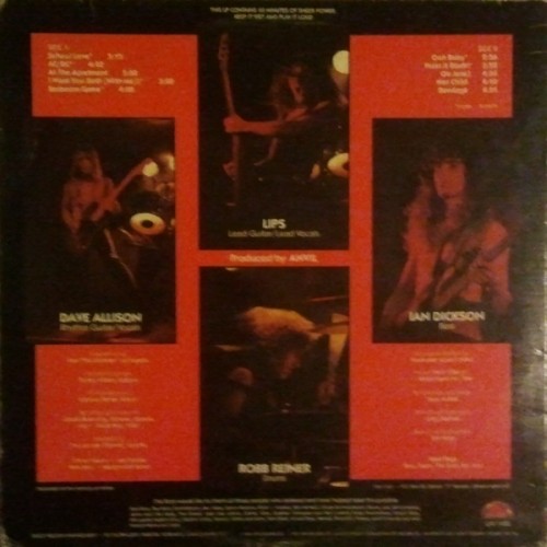 Album Back Cover