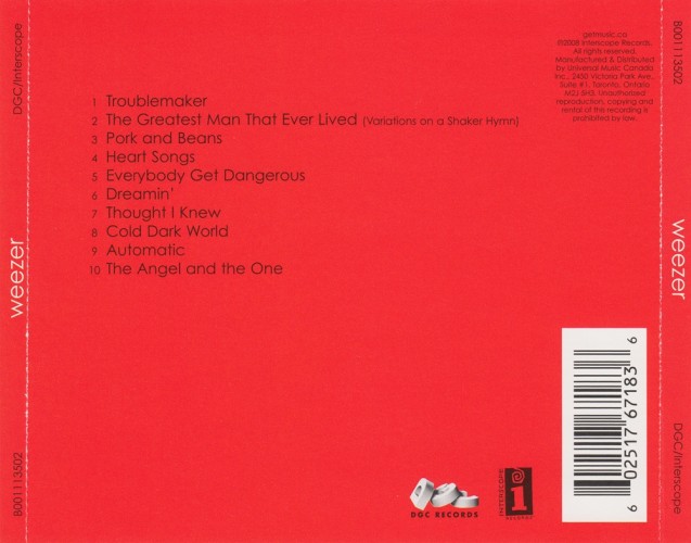 Album Back Cover