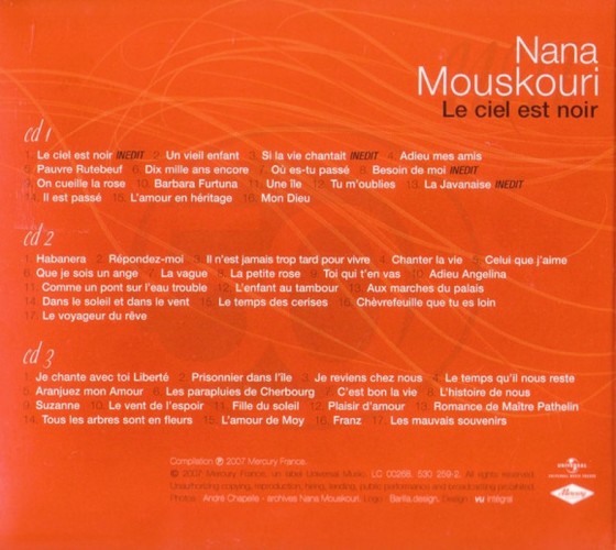Album Back Cover