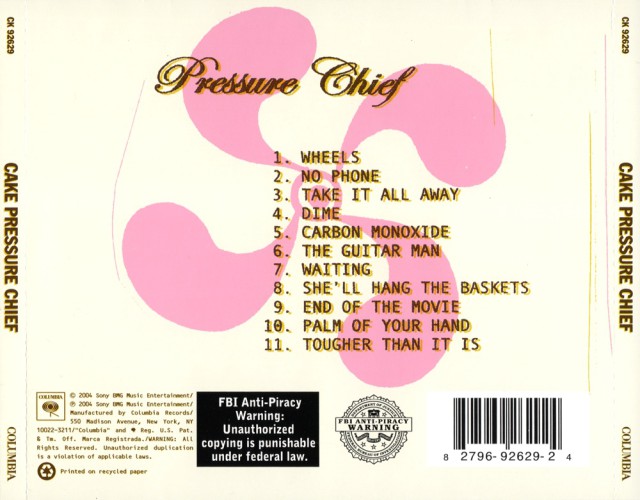 Album Back Cover