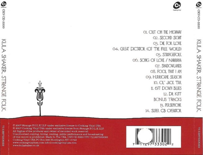 Album Back Cover