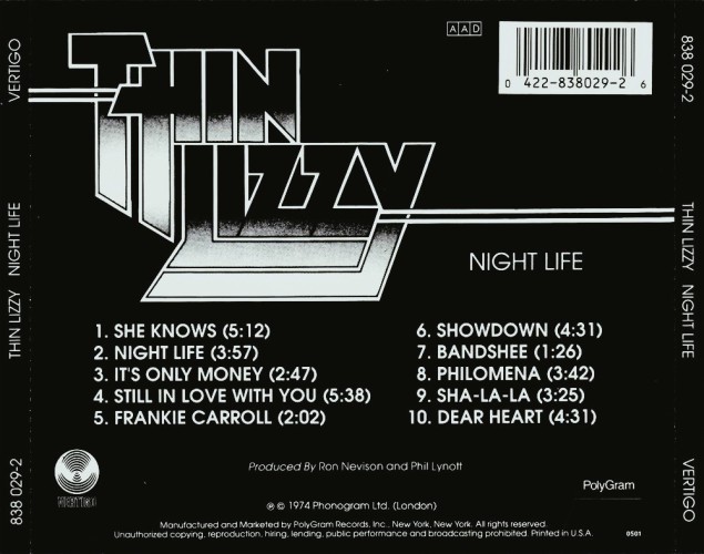 Album Back Cover