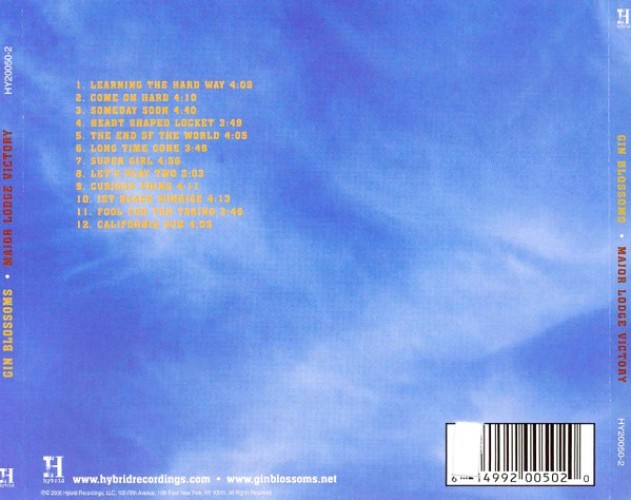 Album Back Cover