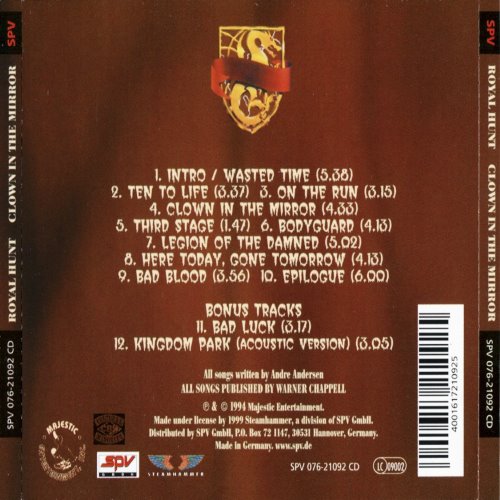 Album Back Cover