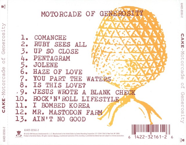 Album Back Cover