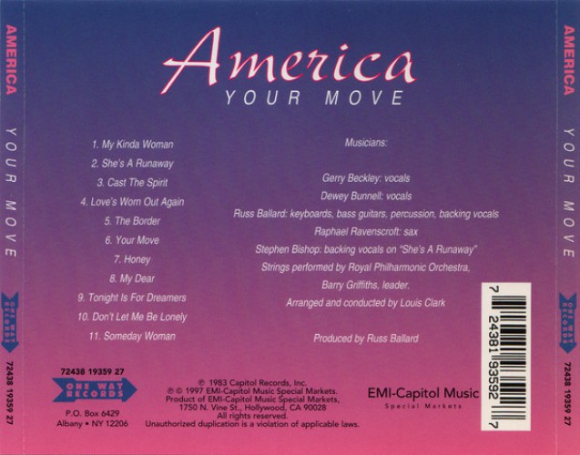 Album Back Cover