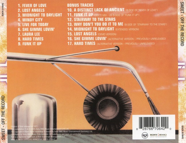 Album Back Cover