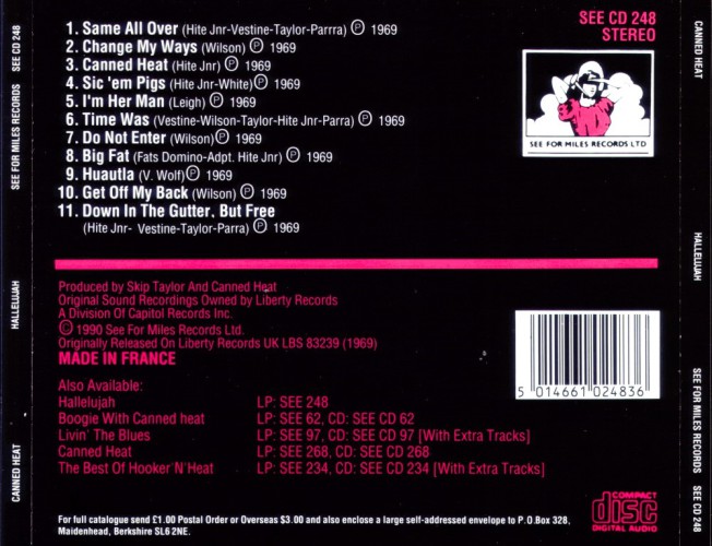 Album Back Cover