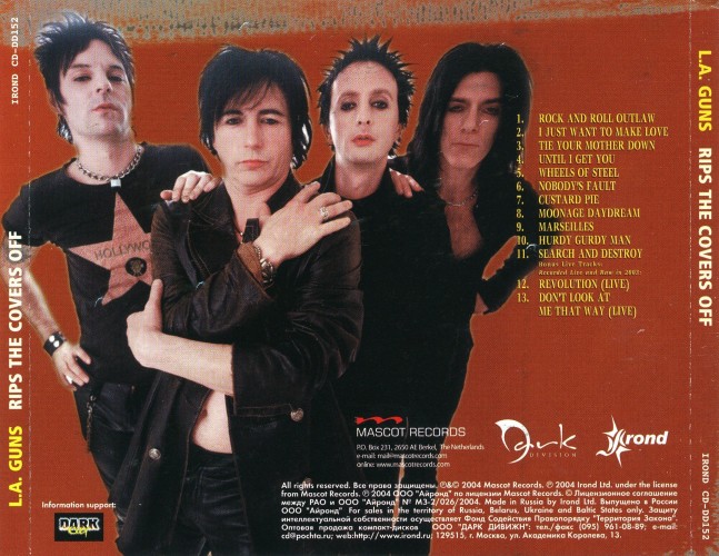 Album Back Cover