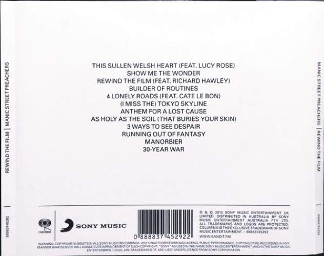 Album Back Cover