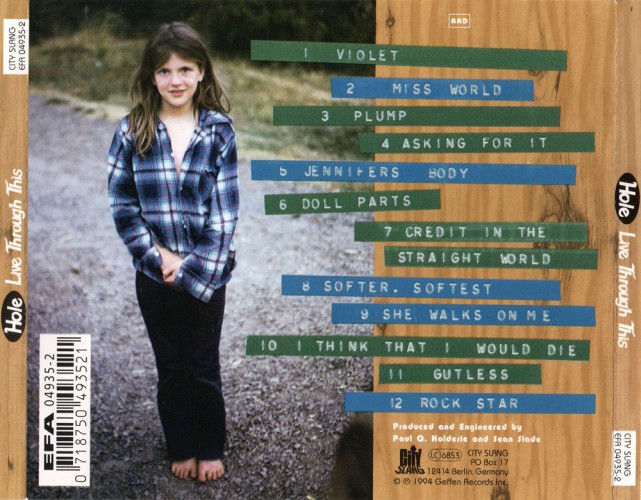 Album Back Cover