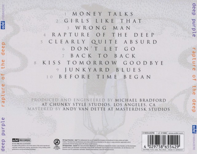 Album Back Cover