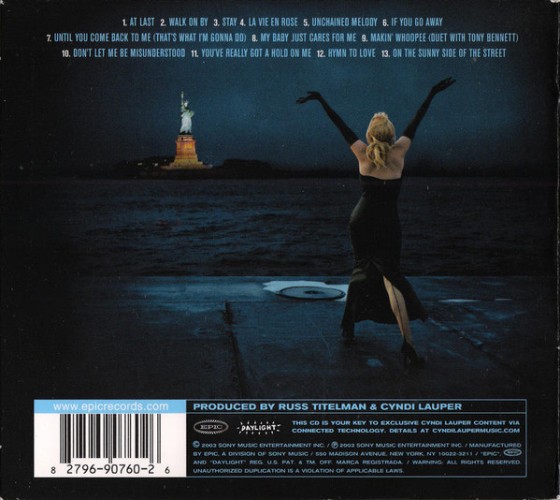 Album Back Cover