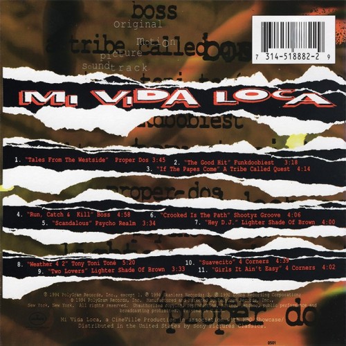 Album Back Cover