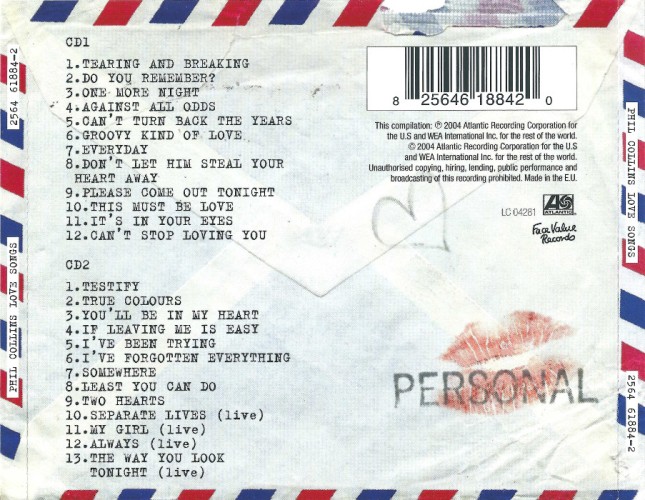 Album Back Cover