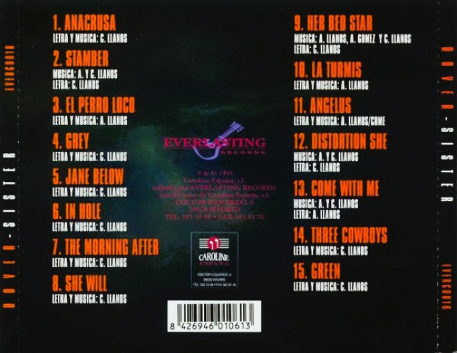 Album Back Cover