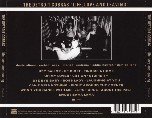 Album Back Cover