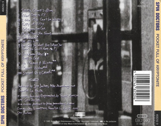 Album Back Cover