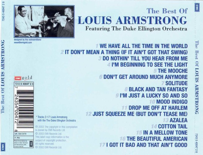 Album Back Cover