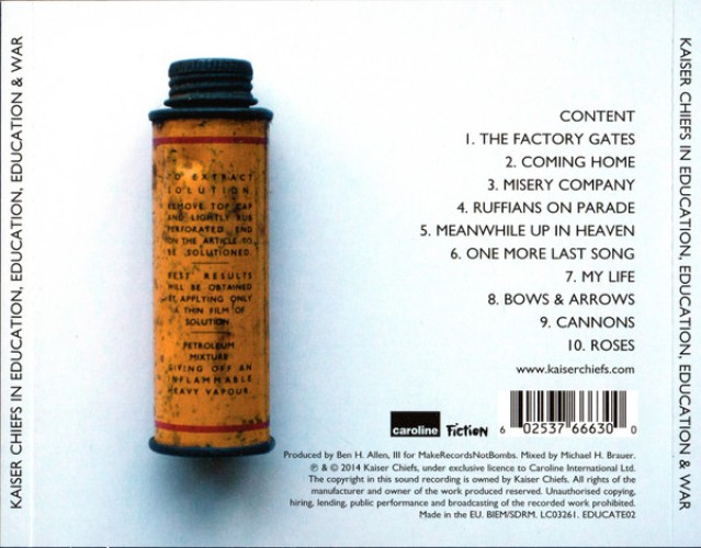 Album Back Cover