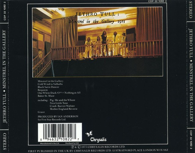 Album Back Cover
