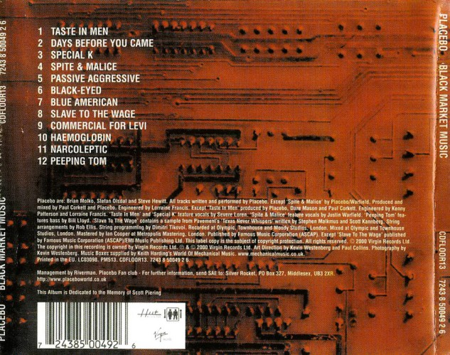 Album Back Cover