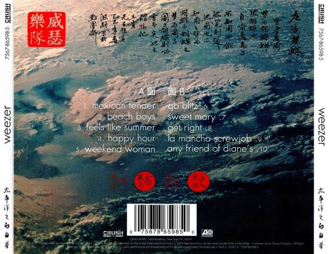 Album Back Cover