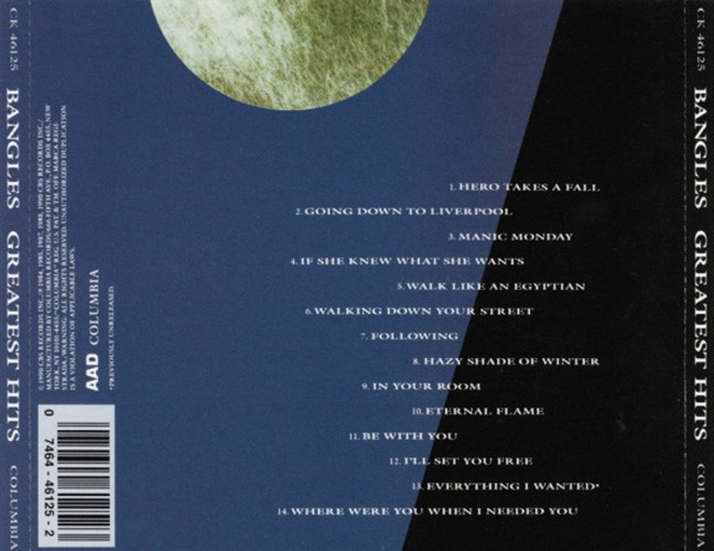 Album Back Cover