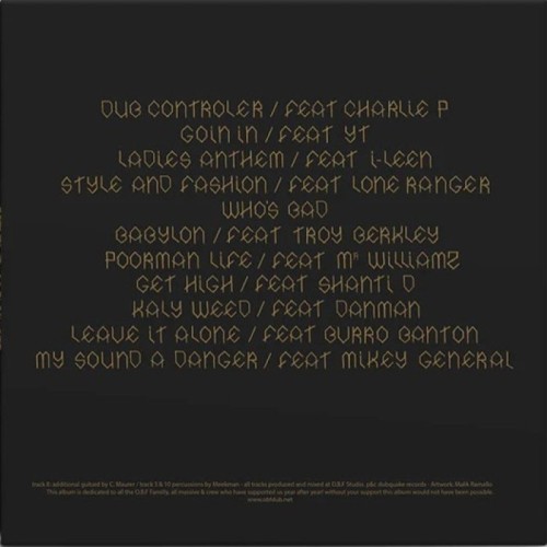 Album Back Cover