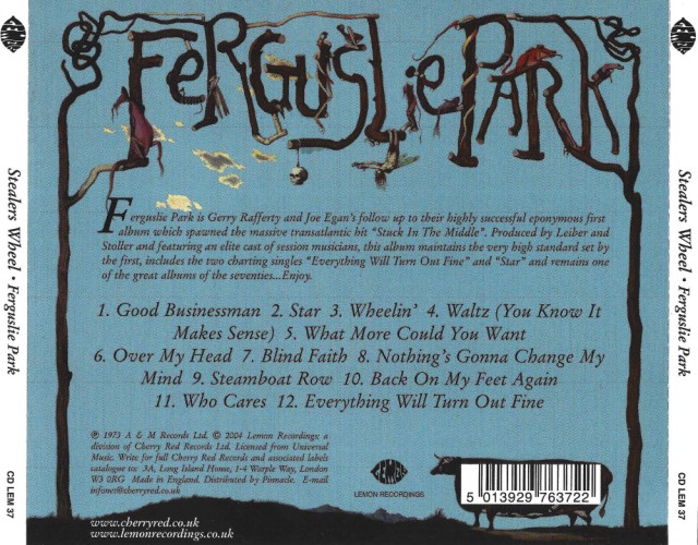 Album Back Cover