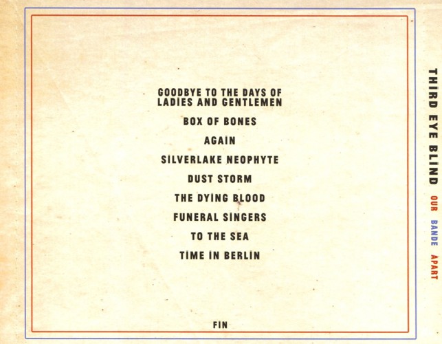 Album Back Cover