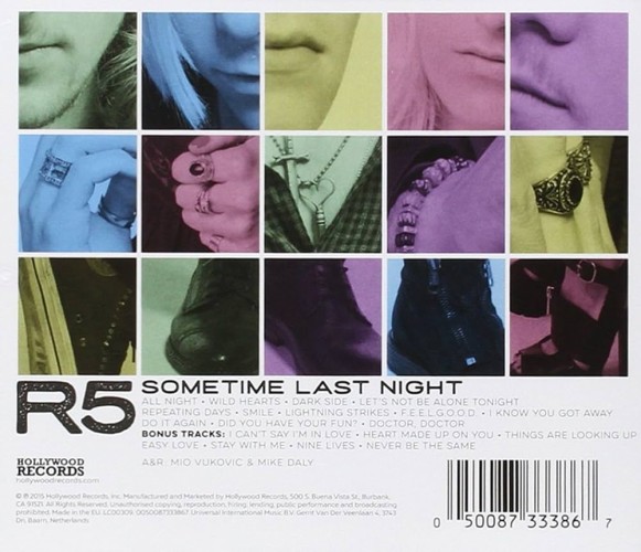 Album Back Cover