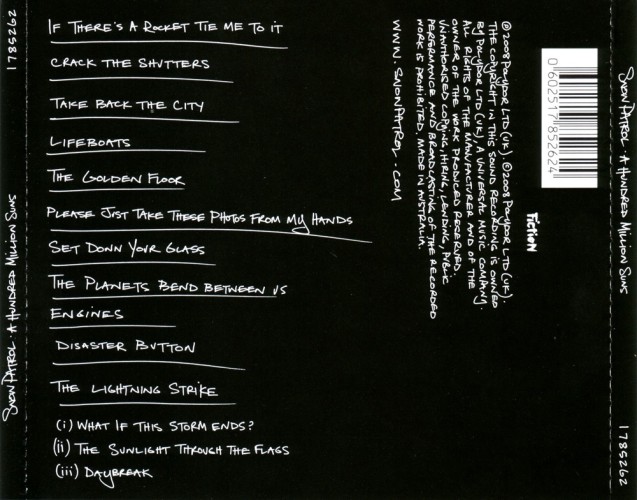 Album Back Cover