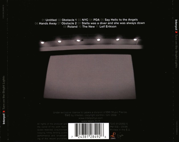 Album Back Cover