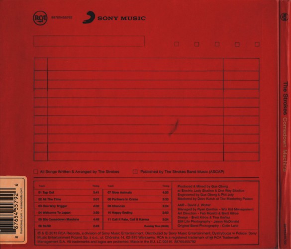 Album Back Cover